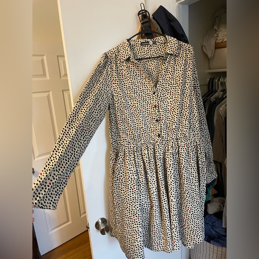 BooHoo Tall dress. Size 12. Like new.